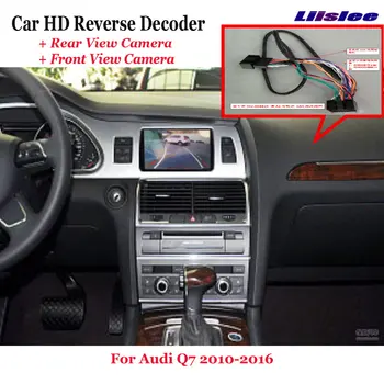 Для Audi Q7 (4L) 2010-2012-2015 3G MMI Автомобильный Видеорегистратор Фронтальная камера заднего Вида Декодер Обратного изображения Оригинальное Обновление Экрана