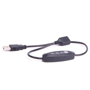 3X USB Регулятор температуры 5V-12V Термостат нагревателя с 3-ступенчатой регулировкой 24 Вт