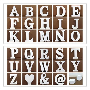Деревянный орнамент с цифрами английского алфавита 10X1,5 см A-Z 0-9 букв, реквизит для съемки, украшение дома, Название свадьбы, дизайн, художественное ремесло