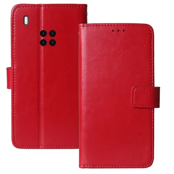 Чехол для Huawei Y9a, 6,63-дюймовый флип-кошелек, деловой кожаный чехол для телефона Funda для Huawei Y9a со слотом для карт памяти