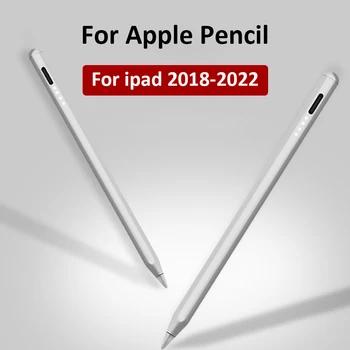 Для iPad Карандаш 2 1 Стилус для Apple iPad Pro 11 12,9 2020 2018 2021 2022 Mini6 Air5 4 8th 7 Поддержка Отклонения Ладони 애플펜슬