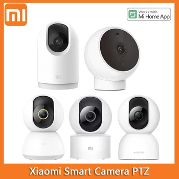 Xiaomi Smart IP Camera 2 PTZ Версии 2.5K 1440P Полноцветная Домашняя безопасность Ночного Видения AI Распознавание лиц Работает с приложением Mi Home App