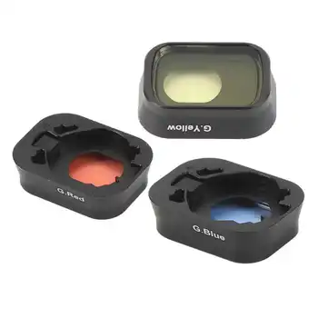Объектив портативной камеры дрона с мягким градиентным фильтром, водонепроницаемый фильтр с ящиком для хранения для DJI Mini 3 Pro для пейзажной съемки