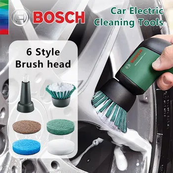 Беспроводной полировщик Bosch Электроинструмент для ремонта автомобильных царапин, полировка краски, Чистящая машина, Щетка для чистки автомобильных шин, Электроинструменты