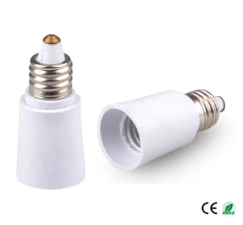 2шт Удлинитель розетки от E11 до E11 адаптер от E11 до E11 преобразователь держателя лампы, CE Rohs