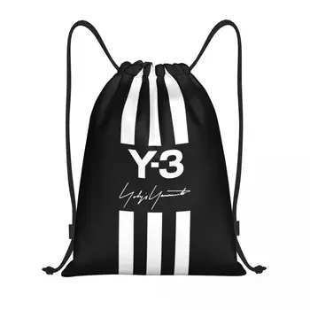Изготовленный на заказ 3Y Yohji Yamamoto Рюкзак На Шнурке Сумки Женщины Мужчины Легкий Спортивный Рюкзак для Тренажерного Зала Мешки для Тренировок