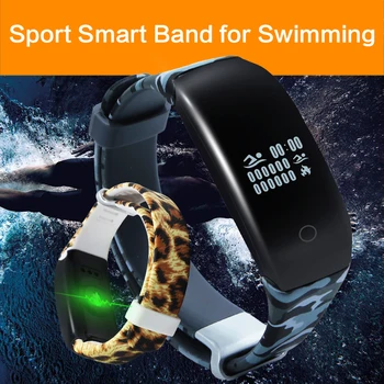 2017 новейший монитор сердечного ритма IP67 Водонепроницаемый Смарт-браслет Для плавания smartwatch smart watch wristband clock для ios android