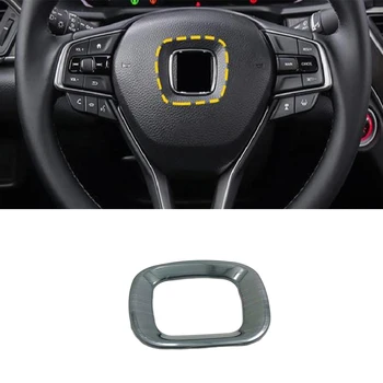 Нержавеющая сталь для Honda Accord 10th 2018 2019 Аксессуары для рамки кнопки среднего рулевого колеса автомобиля для стайлинга автомобилей 1шт