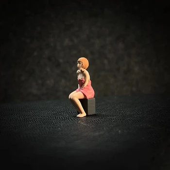 1 шт. женская фигурка в масштабе 1/64, аксессуары для сцены, кукла, игрушка, украшение своими руками