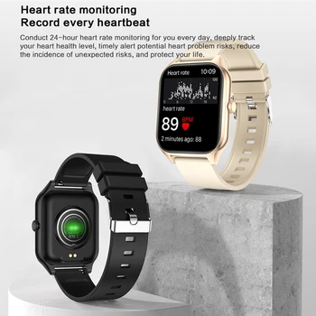 Смарт-часы с экраном 1,83 дюйма, Bluetooth-вызов, мониторинг частоты сердечных сокращений, сна, несколько спортивных режимов, умные часы для детей, мужчин, женщин GT40