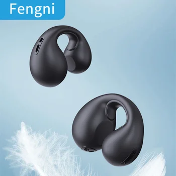 FENGNI 2023 НОВЫЕ Наушники-Вкладыши Bluetooth Наушники С Костной Проводимостью TWS Беспроводные Наушники Стерео Басы Спортивная Гарнитура с микрофоном