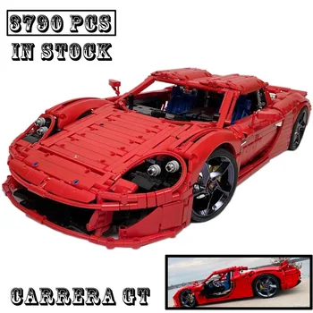Новый суперкар GT в масштабе 1: 8, гоночный автомобиль, спортивная модель, подходит для 42143 строительных блоков, развивающих игрушек для детей, подарков на день рождения