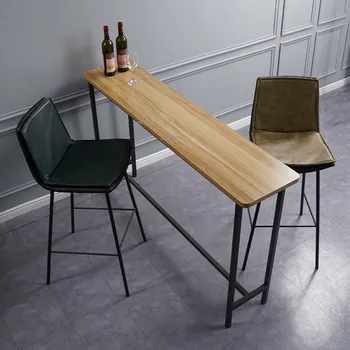 Современный барный стул, Креативная личность, дизайнер, Кухонная мебель для бара, стойка регистрации в скандинавском минималистичном кафе, Барные стулья с высокими ножками CN