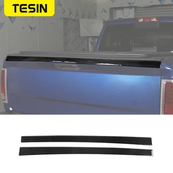 TESIN Auto Накладка На Багажник Для Dodge RAM 1500 Наклейки На Накладку На Заднюю Дверь Автомобиля Для Dodge RAM 2010-2015 Аксессуары Для Экстерьера Автомобиля