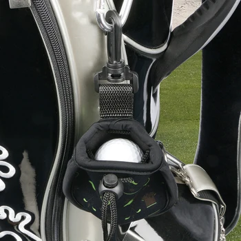 Маленький держатель для сумки для мяча для гольфа с крючком Легкий Прочный Подвесной набор Подарок для игроков в гольф