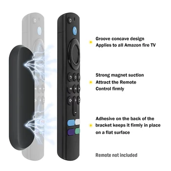 Магнитный подвесной держатель для пульта дистанционного управления, защищающий от падения кронштейн для пульта дистанционного управления Amazon Fire TV
