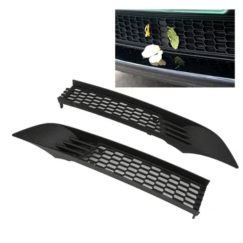 2ШТ Сетка для передней решетки Ярко-черный бампер Замена вентиляционной решетки для Tesla Модель Y 2020-2023