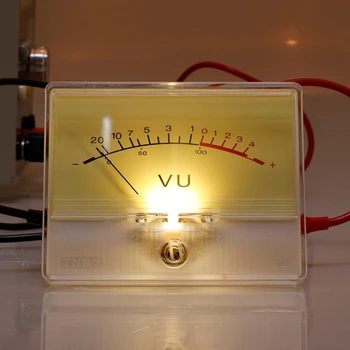 Указатель VU Meter с подсветкой, Тип DC500uA, Цифровой усилитель, измеритель громкости, мощность