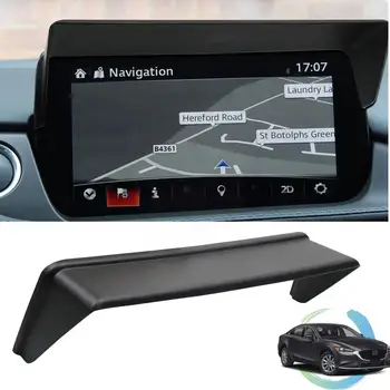 Черный Автоматический GPS DVD, солнцезащитный козырек, капот, Экран для Honda Navigation, Автомобильные аксессуары с антибликовым покрытием P0L8