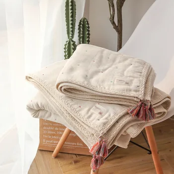 Роскошное декоративное покрывало для дивана в богемном стиле, большое мягкое покрывало для кровати, стула, Пледовые одеяла, Вязаная палатка, походное одеяло