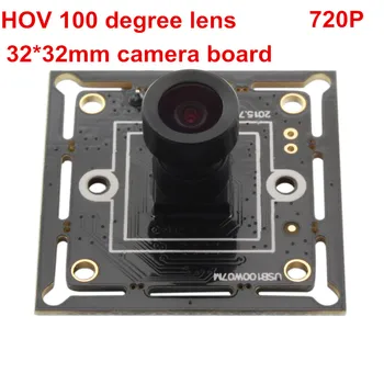 Самая маленькая камера 720P CMOS OV9712 1280X720 100 градусный объектив печатная плата USB камера видеонаблюдения микро камера
