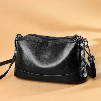 100% borse in vera pelle borse da donna Designer borsa a tracolla da donna in morbida pelle bovina 2023 borsa a tracolla femmini