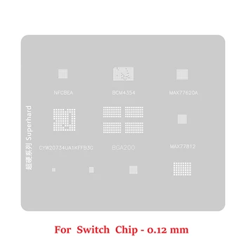 ODNX02-A2 Трафарет для реболлинга BGA для коммутатора NS CPU Микросхема для пайки олова Заводская Сетка Сварочный шаблон Сетка с квадратным отверстием запасные части