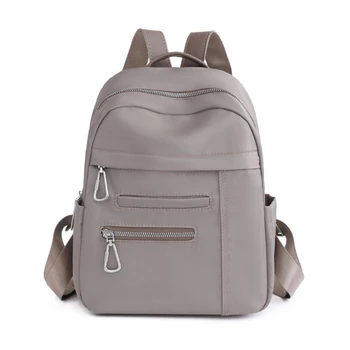 Женский рюкзак большой емкости, Подростковый Нейлоновый рюкзак, Студенческая школьная сумка, Модный рюкзак для путешествий, Женский рюкзак для отдыха 517D