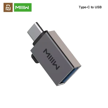 YouPin MIIIW USB Type C OTG Адаптер Type-C в USB Кабель Конвертеры Для Macbook Samsung S20 высокое качество USB В Type-c OTG