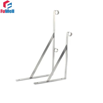 Fuwell 2шт. прочная треугольная сушилка из нержавеющей стали, выдвижная вешалка для одежды, установленная на балконе сбоку