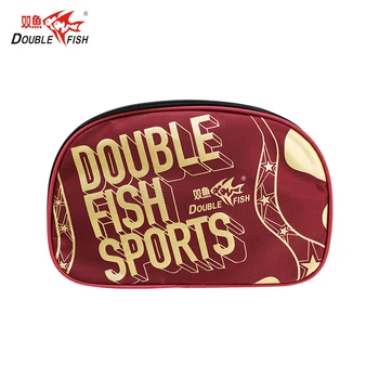 Оригинальный чехол для настольного тенниса double fish сумка для пинг-понга двухслойная спортивная сумка для настольного тенниса balde racket 2023