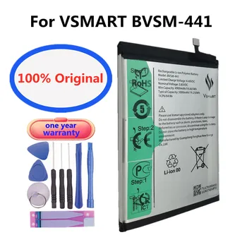 Оригинальный Аккумулятор Мобильного Телефона 5000 мАч BVSM-441 Для VSMART BVSM-441 BVSM 441 Высококачественная Замена Встроенного Аккумулятора Batteria