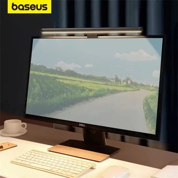 Компьютерная подсветка Baseus, настольная лампа, подсветка экрана, USB-лампа для ноутбука, Новый подвесной светильник, настольная лампа, монитор, лампа для учебы, лампа для чтения