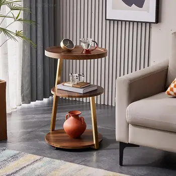 Уникальный современный приставной столик для хранения, экономящий пространство Дизайн журнального столика, Дополнительные принадлежности для гостиной, Мебель для балкона.