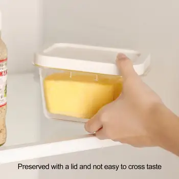 Универсальный контейнер для сыра Большой емкости Прямоугольный Контейнер для нарезки масла