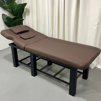 Массажные столы с отверстием для груди, специальные массажные кровати для салонов красоты, складной Массажный стол для прижигания тела, кровать для огненной терапии