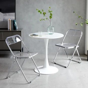 Напольный журнальный столик Минималистичный Высокий Белый круглый журнальный столик Современная мебель для прихожей в скандинавском стиле