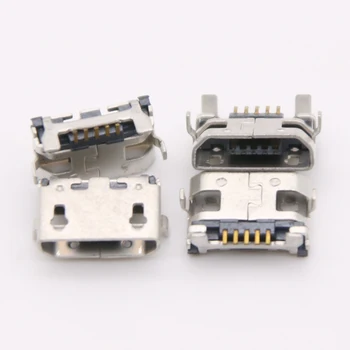 10-100 шт./лот Micro Mini USB Charge Порт Зарядки Разъем для Alcatel OneTouch PIXI 4 5012 5012G OT5012 OT 5012