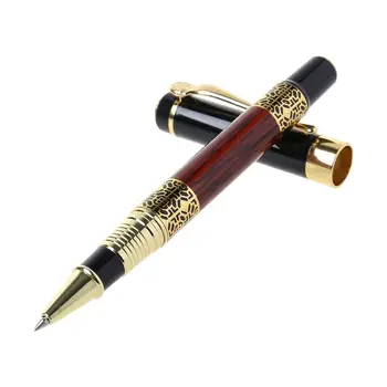 Роскошная металлическая шариковая ручка с имитацией рельефного рисунка Ручка-роллер Office S JIAN