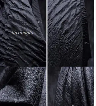 волнистые ткани, ткани с градиентным трехмерным тиснением, текстурированные ткани для пальто, жаккардовые плиссированные ткани, дизайнерские ткани