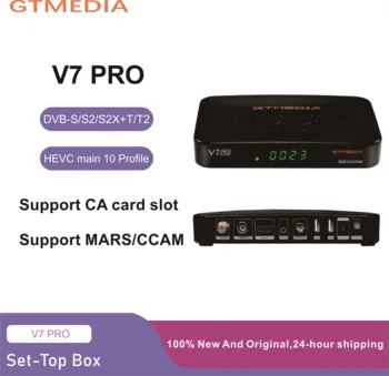GTmedia V7 PRO DVB-S2 T2 Комбинированный Спутниковый ТВ-Ресивер с Поддержкой USB WIFI BISS Auto Roll DRE Biss PVR CA CARD