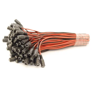 Разъемы постоянного тока 12 В 1А, разъем кабеля питания постоянного тока 5,5 х 2,1 мм, разъем для подключения к розетке