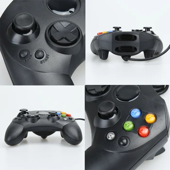 Проводной контроллер S Type 2 A для консоли Microsoft Xbox старого поколения Видео