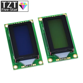 TZT 8 x 2 ЖК-модуль 0802 Символьный Экран Дисплея Синий/Желто-Зеленый Для Arduino