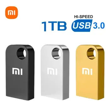 Xiaomi 1 ТБ Usb 3.0 Флэш-накопители Высокоскоростная Металлическая Флешка 1 ТБ Портативный USB-накопитель 2 ТБ Водонепроницаемый Memoria Usb Флэш-диск
