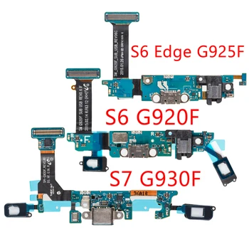 Для Samsung Galaxy S6 Edge G925F G920F G928F Разъем док-станции Зарядное устройство Micro USB Порт для зарядки гибкий кабель