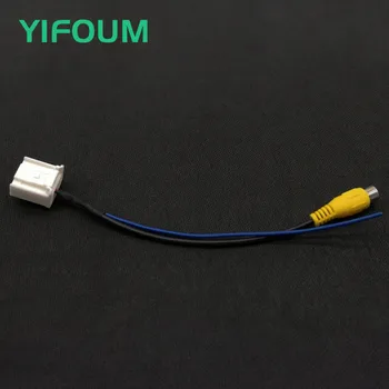 YIFOUM 16Pin Оригинальный Переключатель Видеовхода Камеры Заднего Вида RCA Кабель-Адаптер Для Kia K3 K4 K5/Hyundai IX25