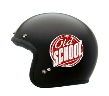 Для старой школьной мотоциклетной наклейки на шлем съемная наклейка 1 шт.