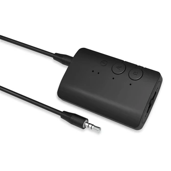 RISE-передатчик-приемник Bluetooth 5.2 Aptx с низкой задержкой, 3,5 мм Разъем AUX, оптический беспроводной аудио-стерео адаптер для автомобильного телевизора ПК