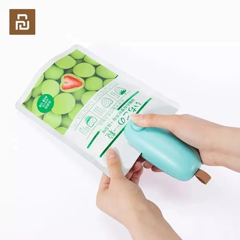 Youpin Urevo Портативный мини-упаковщик пакетов Ручной термосвариватель для герметизации пакетов Резак для пластиковых пакетов для хранения продуктов, закусок Fresh